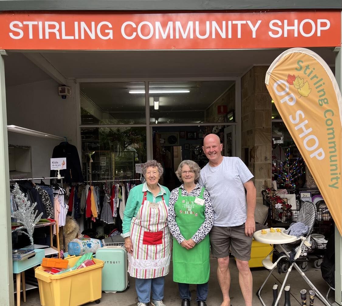 Visiting the incredible Stirling Community Shop Inc