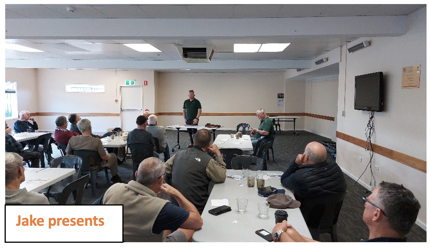 Visit to Seaford Community Centre Men’s Breakfast