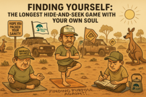 Finding Yourself: The Longest Hide-and-Seek Game with Your Own Soul