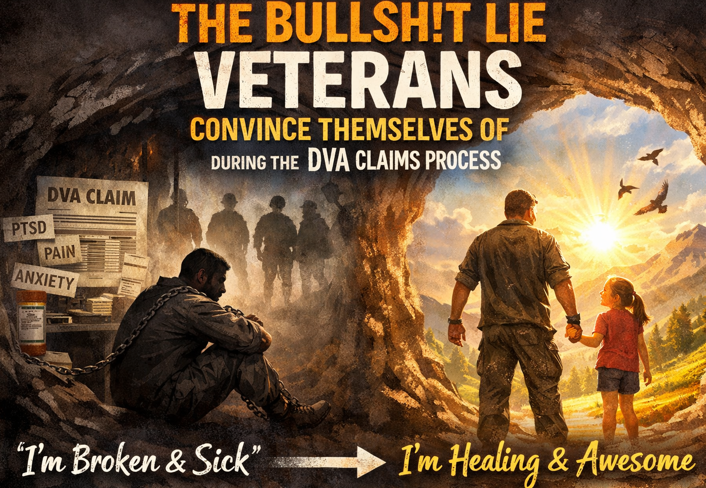 The Bullsh!t Lie Veterans Convince Themselves of During the DVA Claims Process